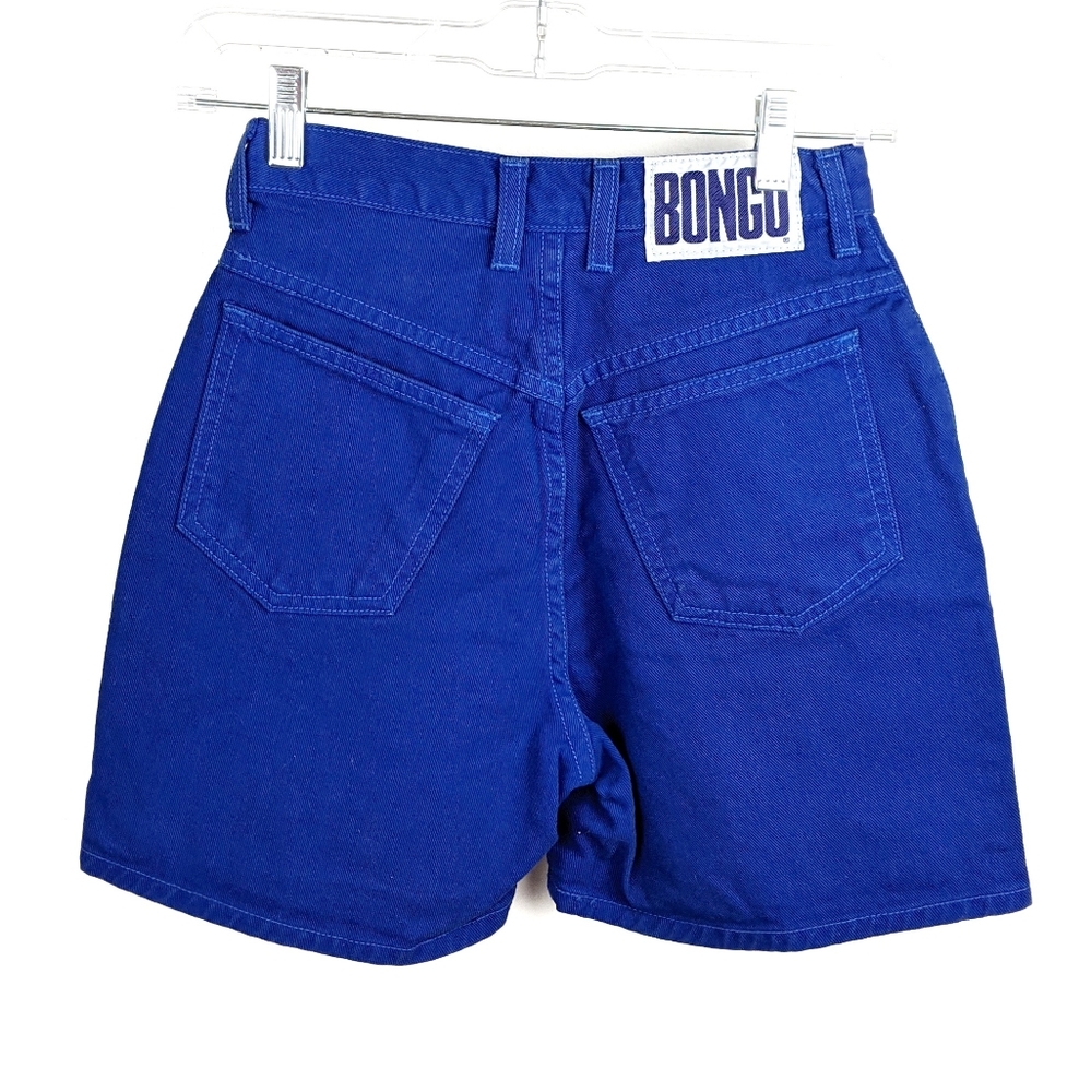 Vintage 90s Bongo Blue High Rise Jean Shorts